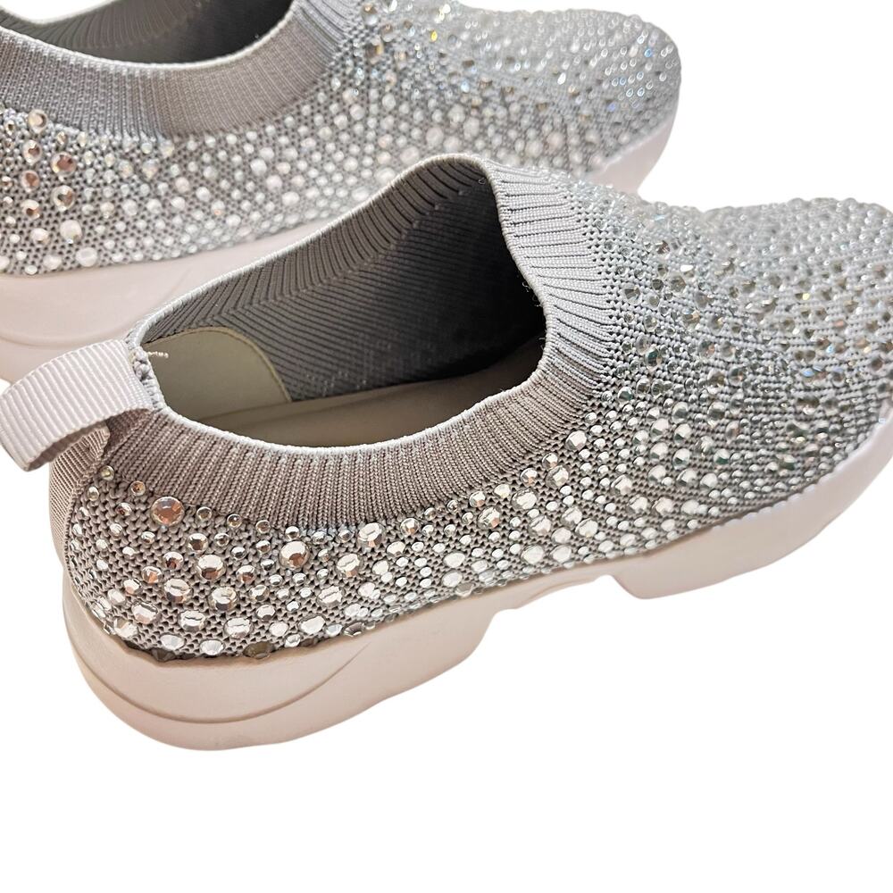 Lauren Lorraine Carry Crystal Sneakers Slip On Women's Size 7 - Picture 12 of 16